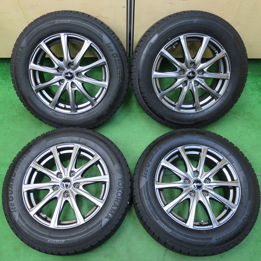 *送料無料* バリ溝！キレイ！9分★スタッドレス 205/65R16 ヨコハマ アイスガード iG50 プラス EuroSpeed MANARAY SPORT PCD114.3/5H★4070203イス