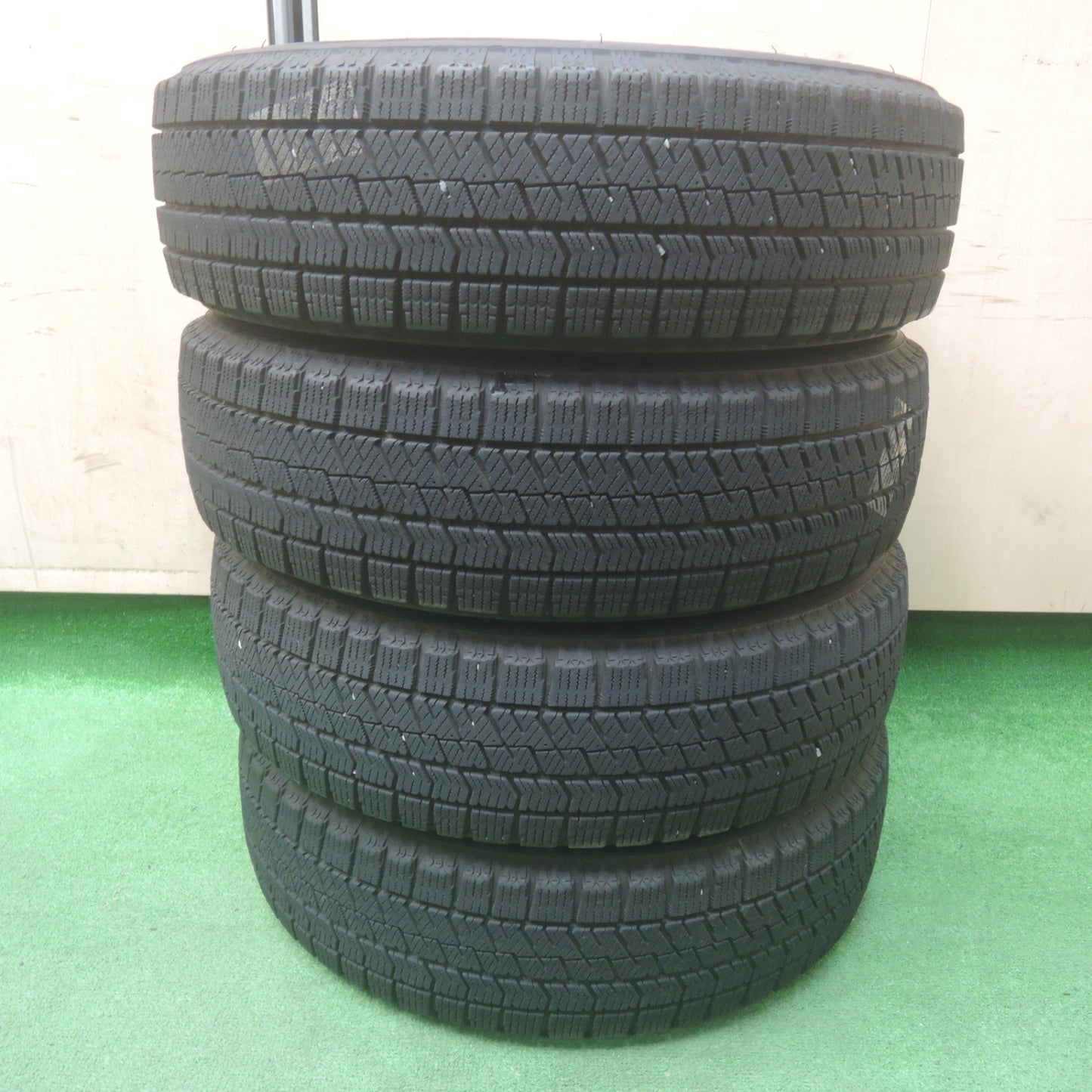 *送料無料* 4本価格★スタッドレス 155/65R14 ブリヂストン ブリザック VRX2 WAREN ヴァーレン 14インチ PCD100/4H★4032012SYス