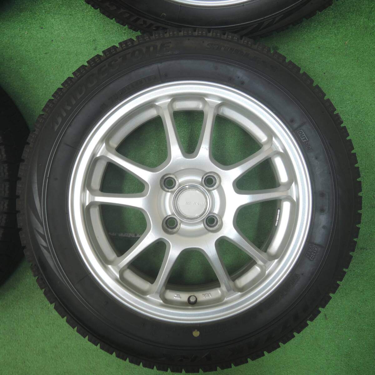 [送料無料] 4本価格★スタッドレス 175/65R15 ブリヂストン ブリザック VRX ECO FORME エコフォルム 15インチ PCD100/4H★4033012SYス