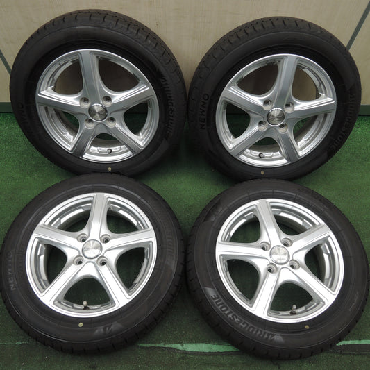 *送料無料* バリ溝！23年！ほぼ10分★165/65R14 ブリヂストン NEWNO エコピア EuroSpeed MANARAY SPORT マナレイ PCD100/4H★4032402HAノ