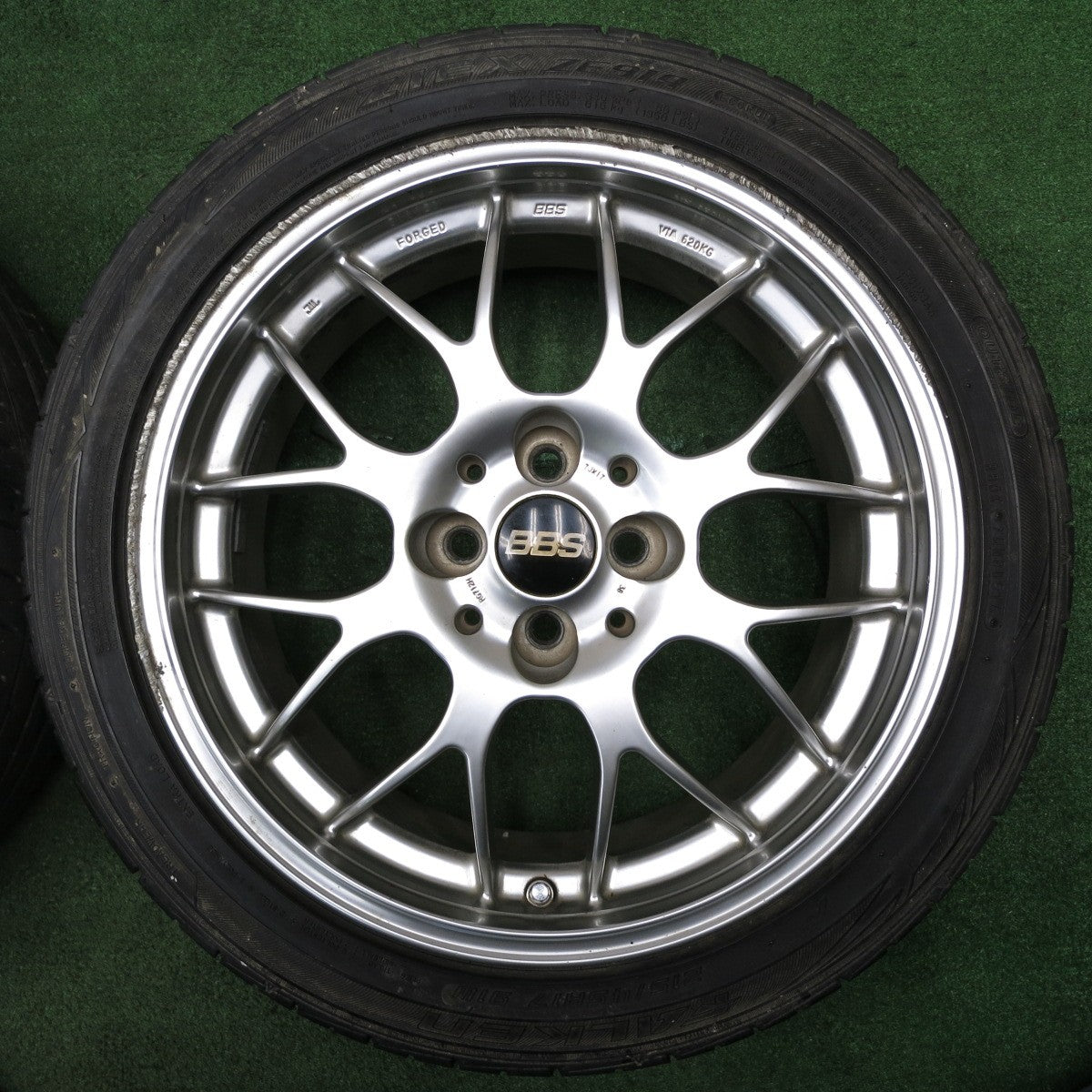 *送料無料* 4本価格★BBS RG712H 鍛造 215/45R17 ファルケン ZIEX ZE914 17インチ PCD100/4H★4031806NJノ