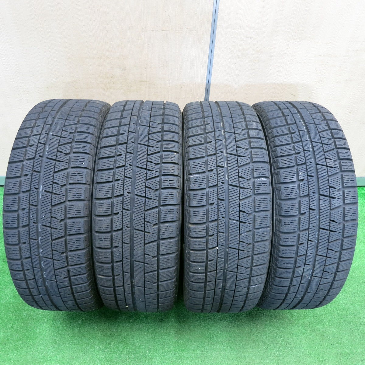 [送料無料] バリ溝！キレイ！9.5分★スタッドレス Final mind 225/45R18 ヨコハマ アイスガード iG50 プラス ファイナルマインド 18インチ PCD114.3/5H★4120606TNス