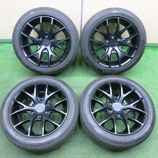 *送料無料* キレイ！20年★M.T.S. SSL6 LMS ed 225/50R18 ダンロップ VEURO VE304 18インチ MTS PCD139.7/6H★4040607TNノ