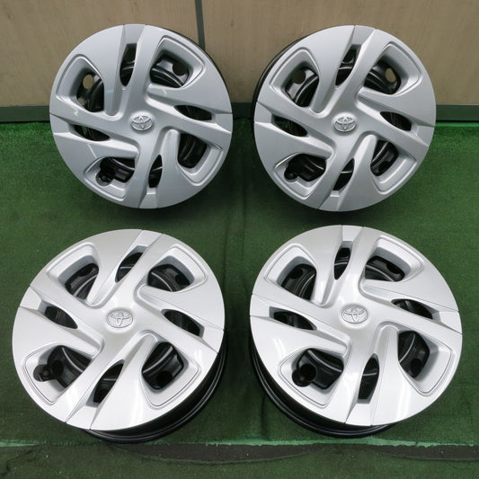 *送料無料* 新車外し★トヨタ アクア 純正 スチール ホイール 15インチ 15×6J PCD100/4H★4062807NJホ