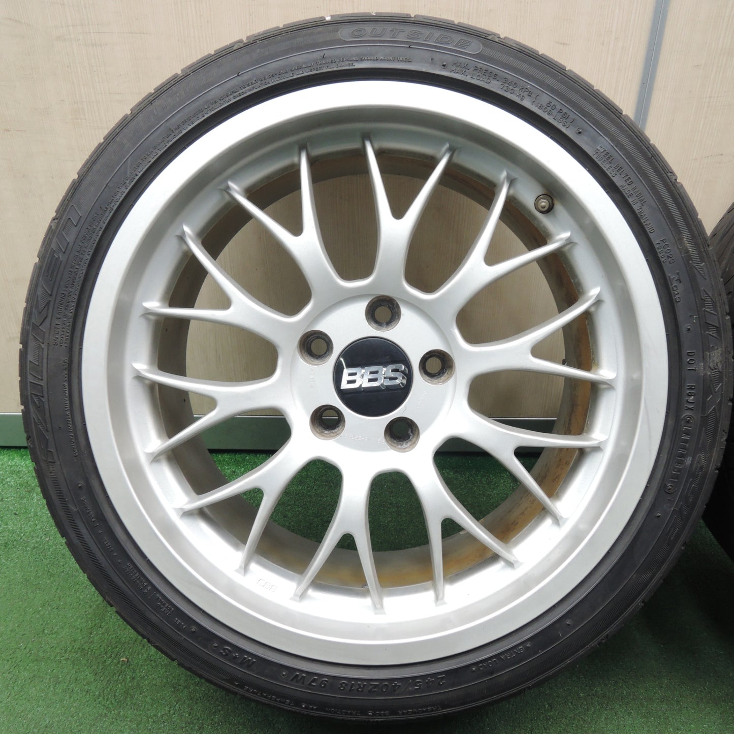 *送料無料* 4本価格★BBS RG185 RG186 235/40R18 245/40R18 ニットー INVO ファルケン ZIEX ZE912 PCD114.3/5H★4031909TNノ