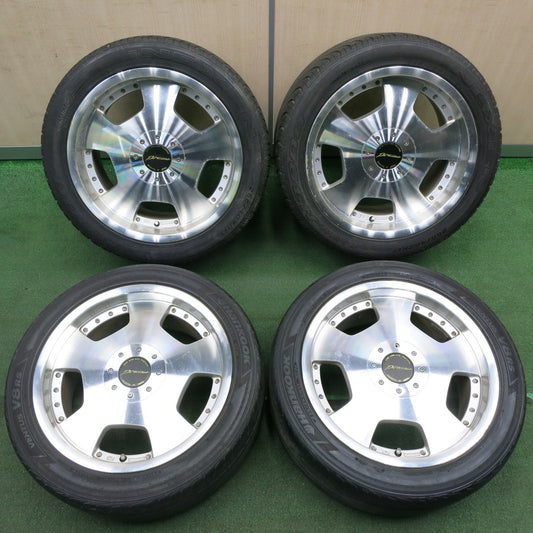 *送料無料* 4本★PRECIOUS STICH 235/45R17 255/40R17 ハンコック ベンタス V8 RS ネクセン N3000 PCD114.3/5H 4H マルチ★4040306TNノ