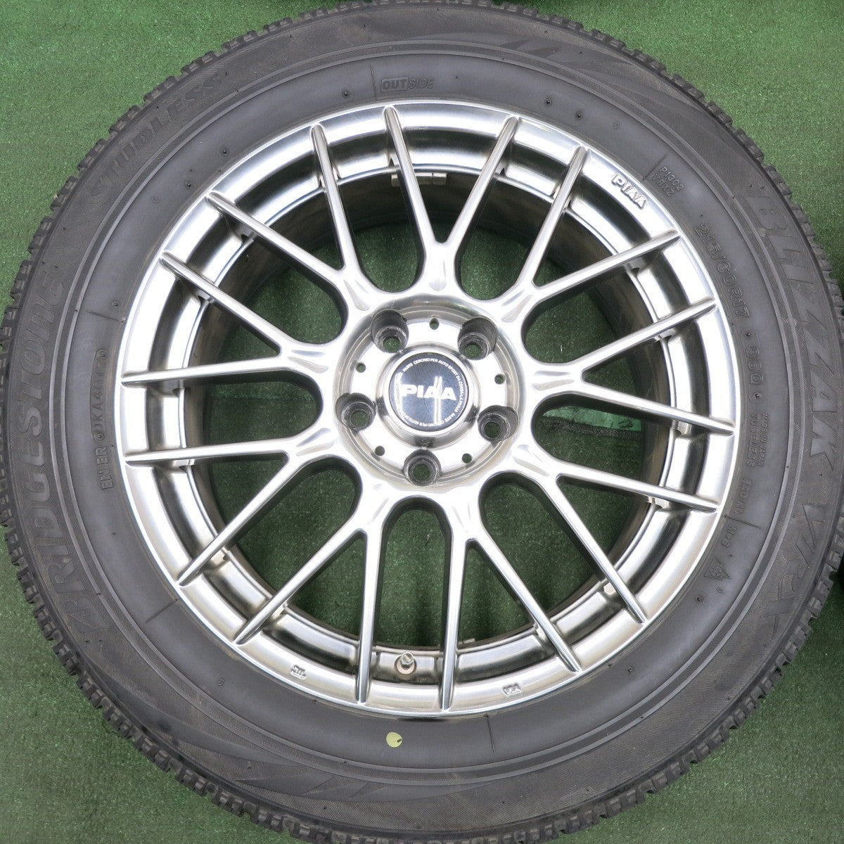 *送料無料* 4本価格★PIAA SPORT SOFFY 215/60R17 スタッドレス ブリヂストン ブリザック VRX 17インチ ピア PCD114.3/5H★4051306HAス