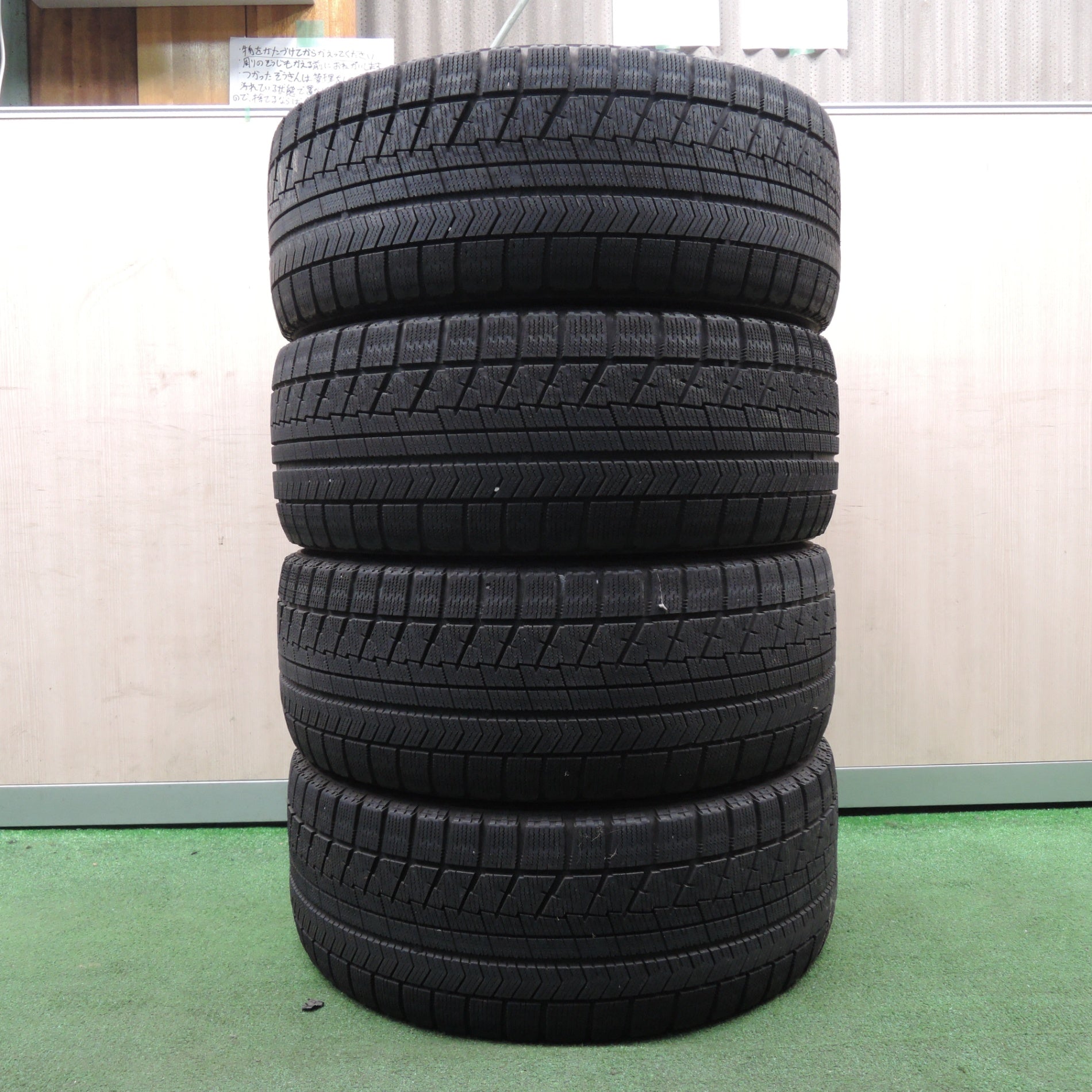 *送料無料* 4本価格★ベンツ 等 RINSPEED 245/45R17 スタッドレス ブリヂストン ブリザック VRX リンスピード  PCD112/5H★4030701NJス