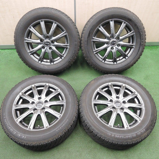 *送料無料* キレイ★スタッドレス 215/60R16 アイスエスポルテ AZANE E-10 アザーネ 16インチ PCD114.3/5H★4031302TNス