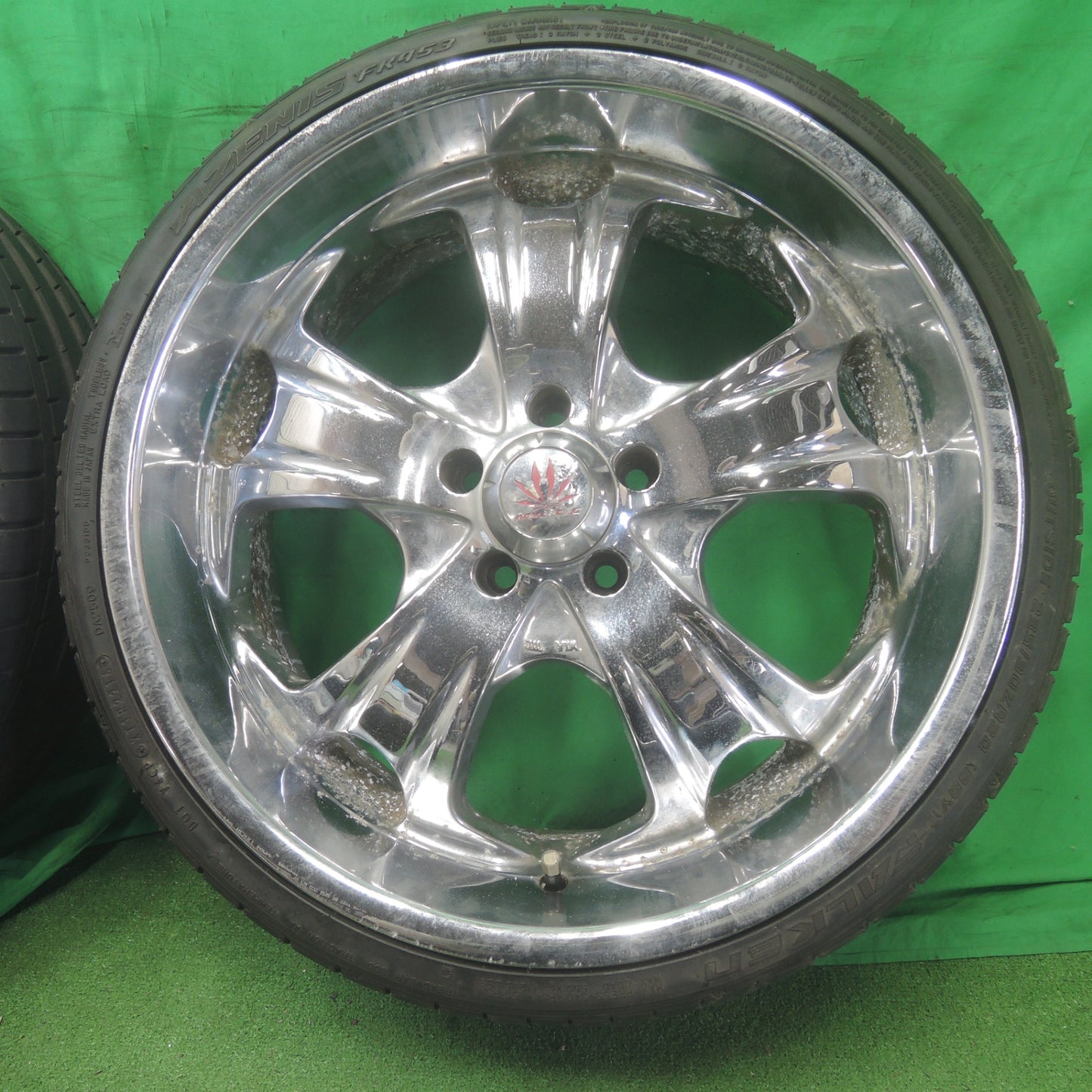 *送料無料* バリ溝！8.5分★235/30R20 ファルケン アゼニス FK453 MYRTLE マーテル 20インチ PCD114.3/5H★4060301ナノ