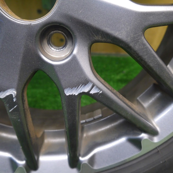 [送料無料] バリ溝！22年！8分★ホンダ N-BOX カスタム 純正 ENKEI 165/55R15 ダンロップ LE MANS V+ 15インチ エンケイ PCD100/4H★5031420Hノ