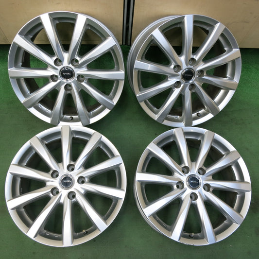 キレイ★TOPRUN ブリヂストン製 トップラン ホイール 17インチ 17×7J PCD114.3/5H★5041812SYホ