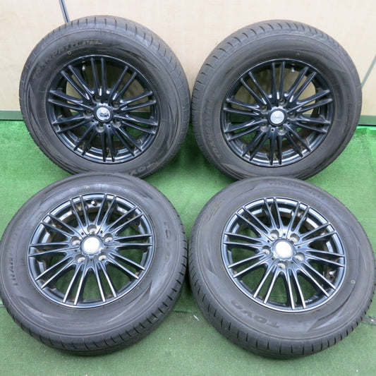 *送料無料* バリ溝！21年！キレイ！9.5分★195/65R15 トーヨー トランパス ML VELVA AGUDO ヴェルヴァ 15インチ PCD114.3/5H★4062809HAノ