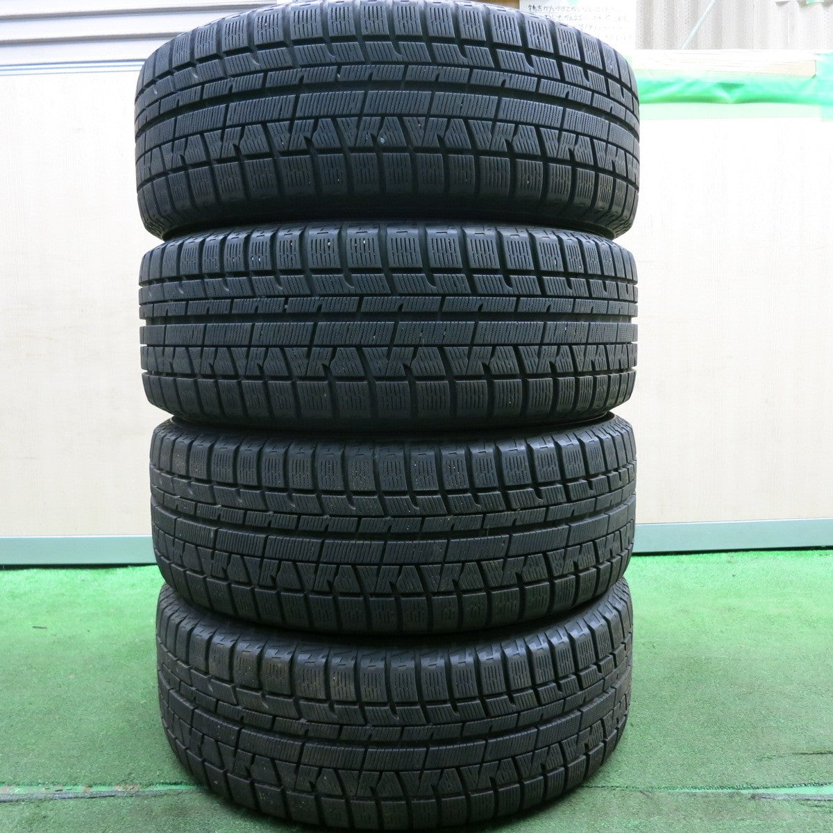 *送料無料* バリ溝！9.5分★ベンツ 等 EUROTECH 205/55R16 スタッドレス ヨコハマ アイスガード iG50 プラス ユーロテック PCD112/5H★4052204HAス