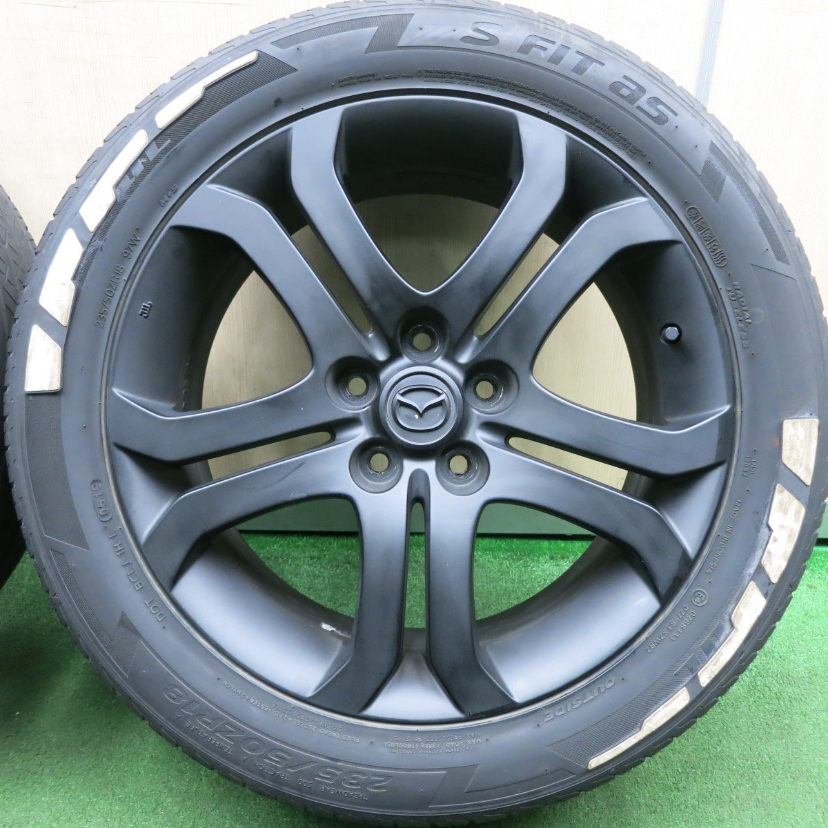 *送料無料* 4本価格★マツダ MPV 純正 235/50R18 ラウフェン s FIT as 18インチ PCD114.3/5H★4060203HAノ