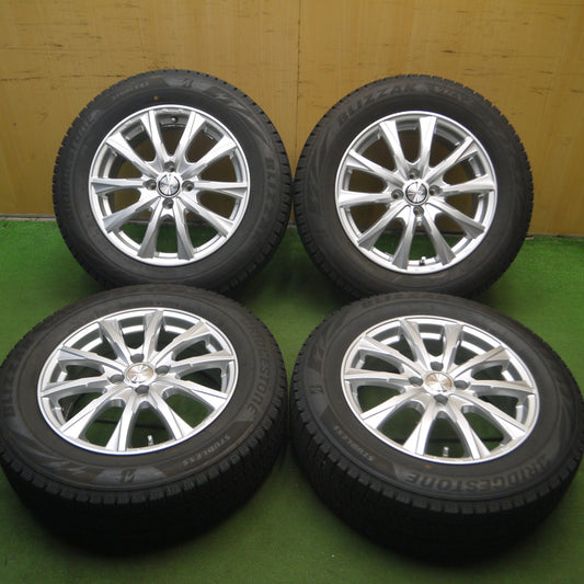 *送料無料* バリ溝！20年！綺麗！9.5分★スタッドレス 195/65R16 ブリザック VRX2 JOKER ジョーカー 16インチ PCD100/4H★4062107Hス