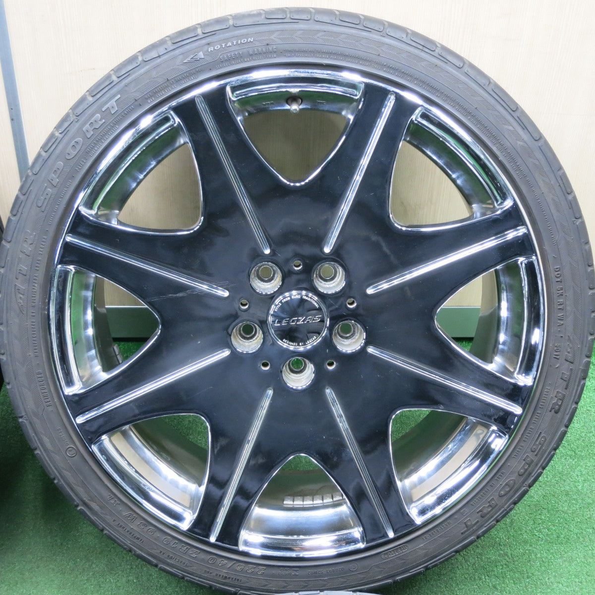 *送料無料* 4本価格★LEGZAS 225/40R19 ATR SPORT ATRスポーツ レグザス 19インチ PCD114.3/5H★4040304TNノ