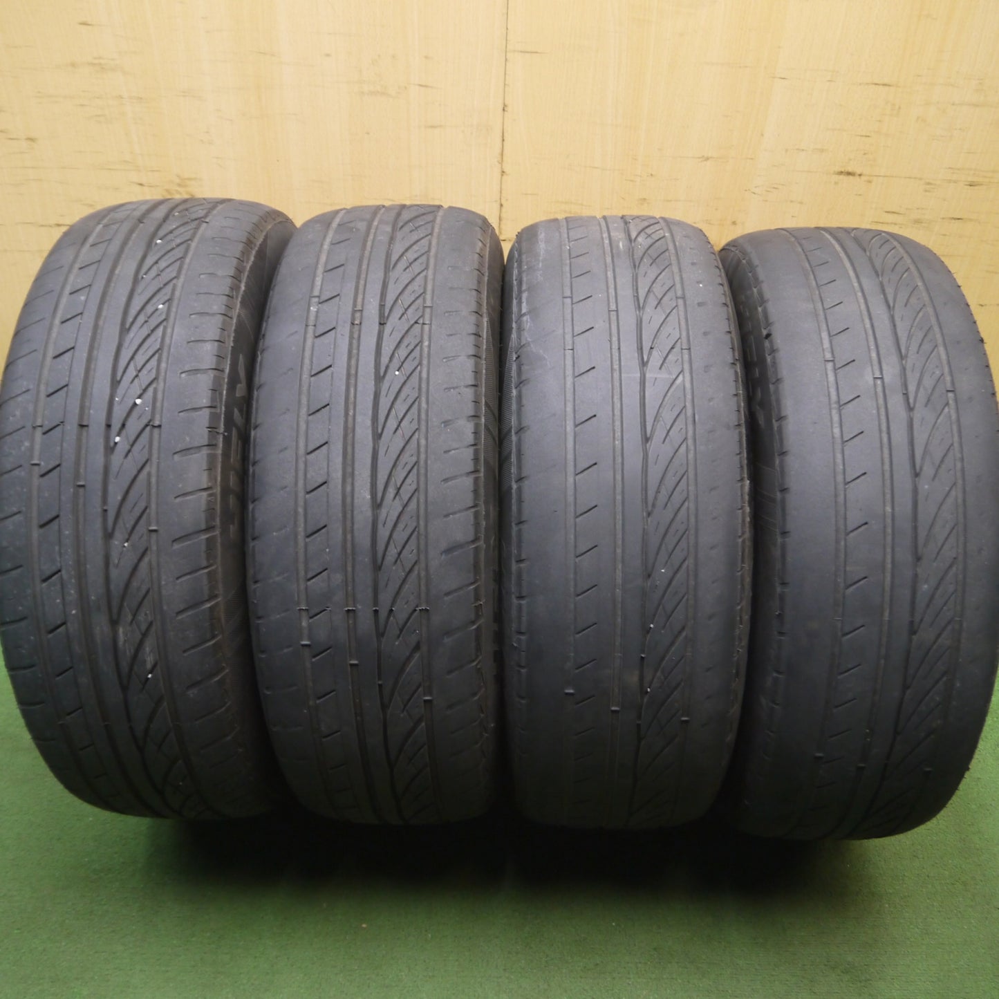 *送料無料* キレイ！20年★トヨタ 50系 エスティマ 純正 215/60R17 ハイフライ VIGOROUS HP801 17インチ PCD114.3/5H★4042314Hノ