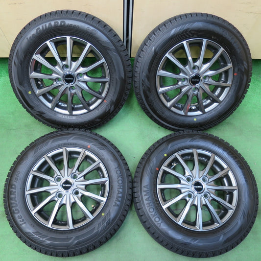 [送料無料] 超バリ溝！23年！キレイ！ほぼ10分★スタッドレス 145/80R13 ヨコハマ アイスガード iG60 BALMINUM バルミナ 13インチ PCD100/4H★4123014イス