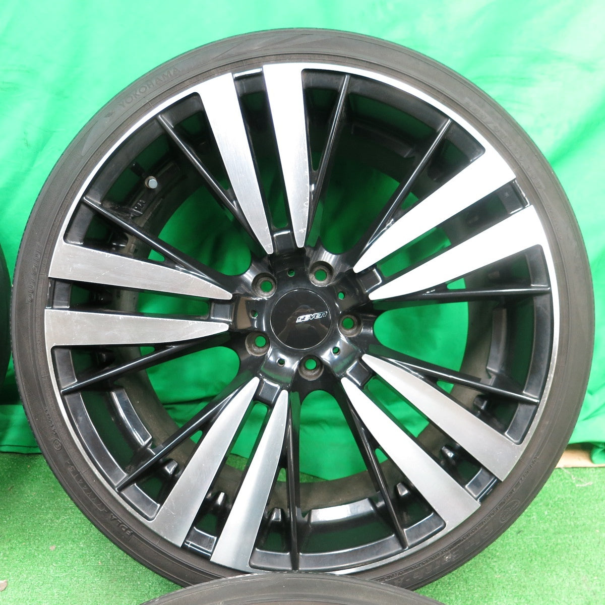 *送料無料* 4本価格★シックスセンス SEVEN DUALFACE 235/35R20 245/35R20 アクセレラ PHI ヨコハマ BluEarth-A AE50 PCD114.3/5H★4042302ナノ