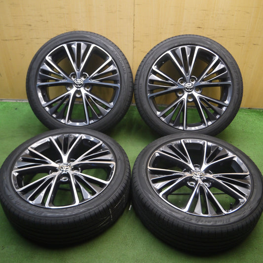 *送料無料* バリ溝！23年！キレイ！9.5分以上★トヨタ 60系 プリウス 純正 195/50R19 ヨコハマ BluEarth-GT AE51 19インチ PCD114.3/5H★4040904Hノ