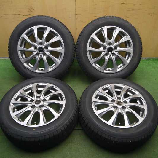 *送料無料* バリ溝！20年！キレイ！8.5分★スタッドレス 185/60R15 ブリヂストン アイスパートナー2 BALMINUM バルミナ 15インチ PCD100/5H★4031809Hス