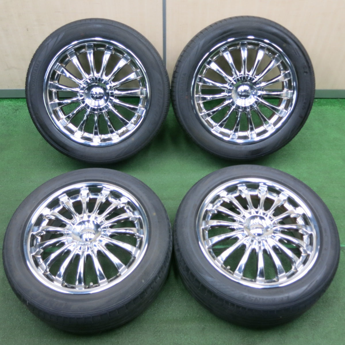 *送料無料* 4本価格★hyperion 205/55R17 ダンロップ LE MANS V ヨコハマ BluEarth-A AE50 ハイペリオン PCD114.3/5H★4040309TNノ