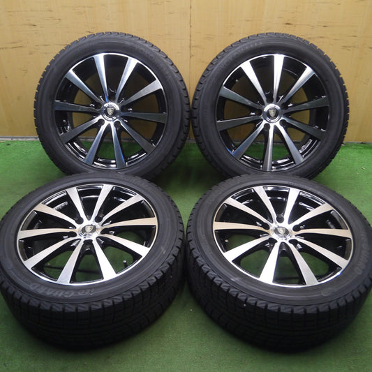 [送料無料] バリ溝！22年！9.5分★スタッドレス 225/50R17 ヨコハマ アイスガード iG52c MANARAY SPORT PCD114.3/5H★4030110Hｽ