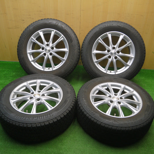 [送料無料] バリ溝！21年！キレイ！9.5分★スタッドレス 225/65R17 ブリヂストン ブリザック DM-V3 Exceeder エクシーダー 17インチ PCD114.3/5H★4112205Hス