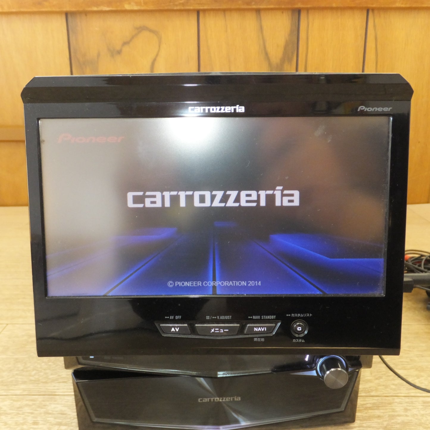 [送料無料] 現状品★カロッツェリア carrozzeria AV一体型HDDナビゲーション AVIC-VH0099(CPN7439)(CPN748) セット★