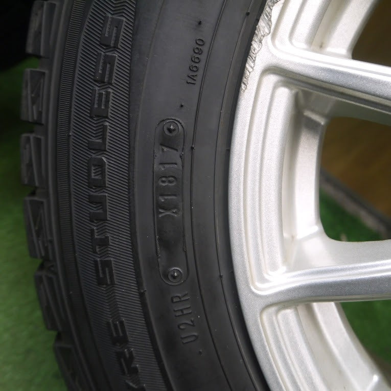 *送料無料* バリ溝！8.5分★スタッドレス 175/70R14 ダンロップ ウインターマックス WM01 ZEPHYR ゼファー 14インチ PCD100/4H★4020711Hス