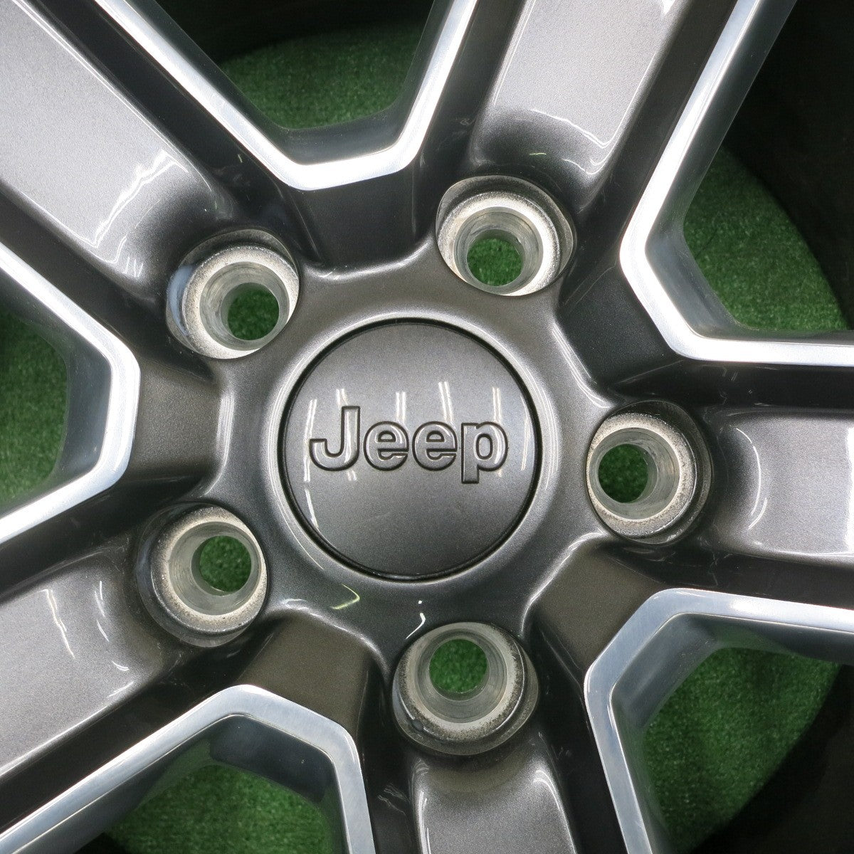 [送料無料] 新車外し★JEEP ジープ JL ラングラー アンリミテッド サハラ 純正 ホイール 18インチ 18×7.5J PCD127/5H★4101101HAホ