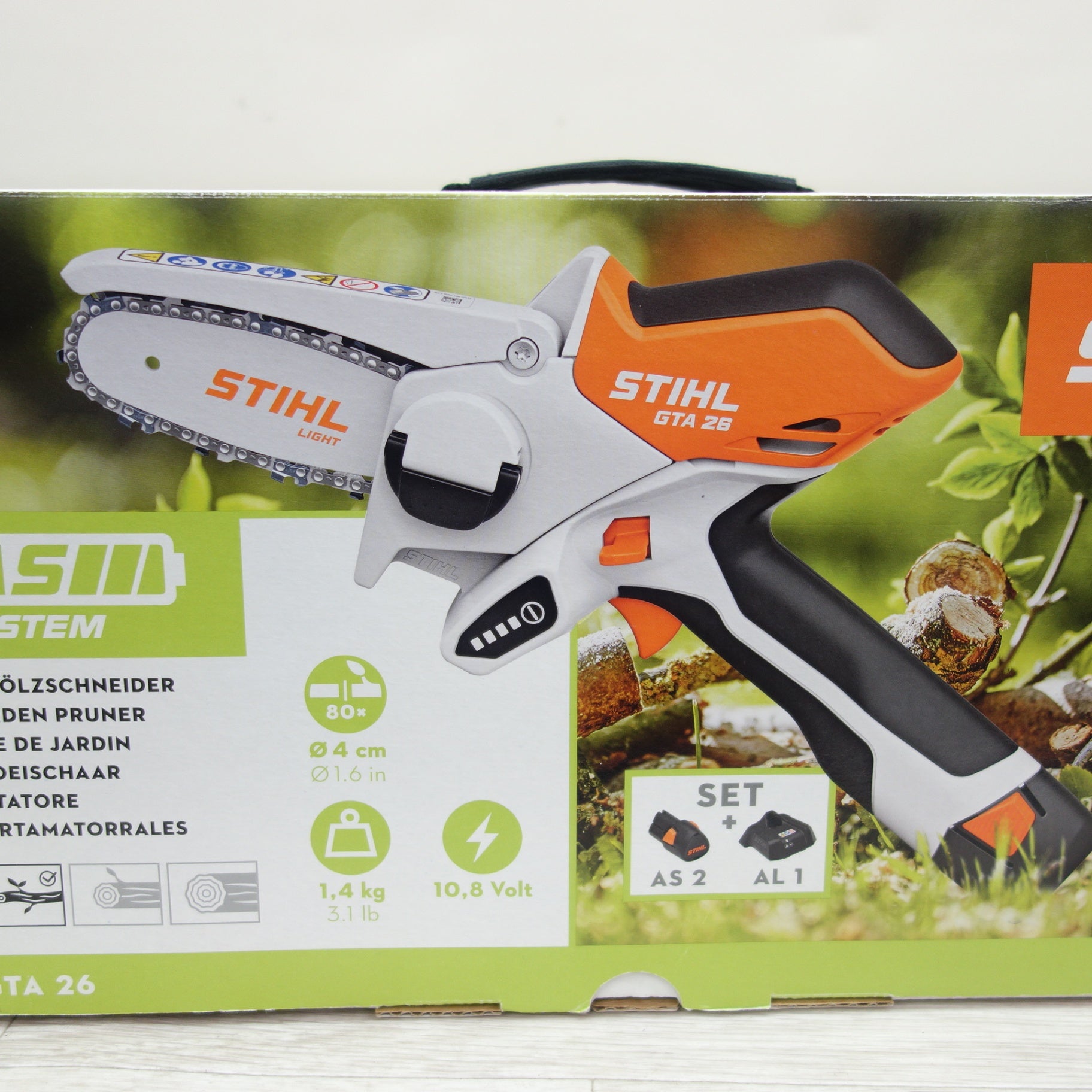 [送料無料] 未使用☆STIHL バッテリー ガーデンカッター GTA26 充電式 チェーンソー チェンソー スチール☆