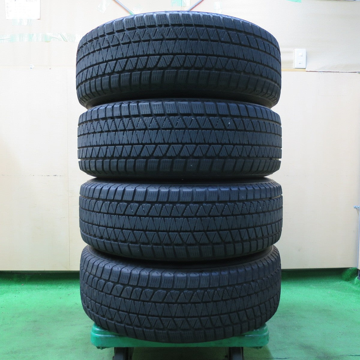 *送料無料* バリ溝！21年！キレイ！9分★スタッドレス 235/65R18 ブリヂストン ブリザック DM-V3 ECO FORME エコフォルム PCD114.3/5H★4070902イス