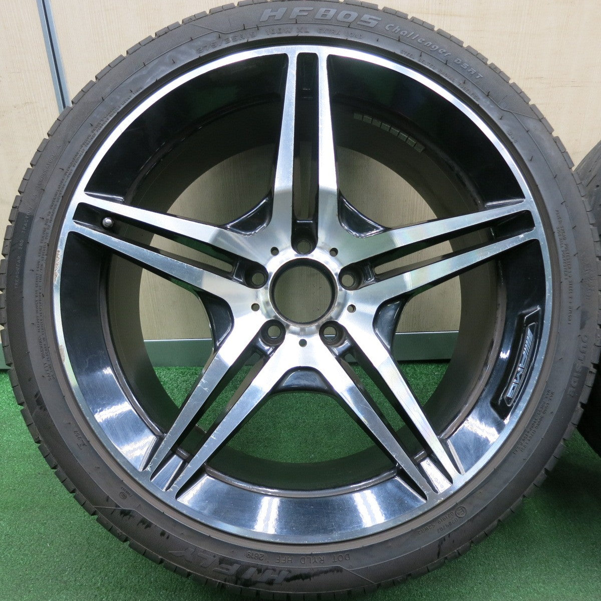 *送料無料* 4本価格★ベンツ AMG 純正 タイプ 245/35R19 275/35R19 ハイフライ HF805 19インチ PCD112/5H★4043003HAノ