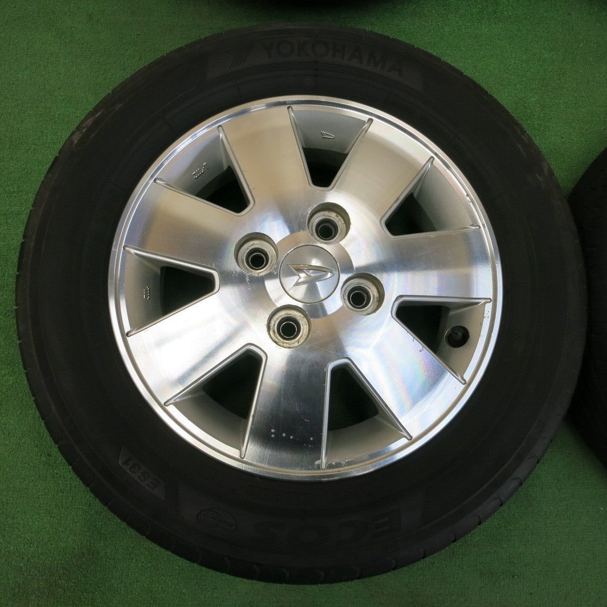 *送料無料* 4本価格★ダイハツ アトレー 純正 165/65R13 ヨコハマ エコス ES31 13インチ PCD100/4H★4042903イノ