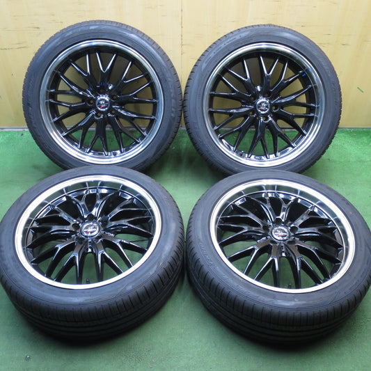 *送料無料* バリ溝！20年！9.5分★LOXARNY MULTI FORCHETTAⅡ 245/45R20 ファルケン アゼニス FK510 ロクサーニ PCD114.3/5H★4040602クノ