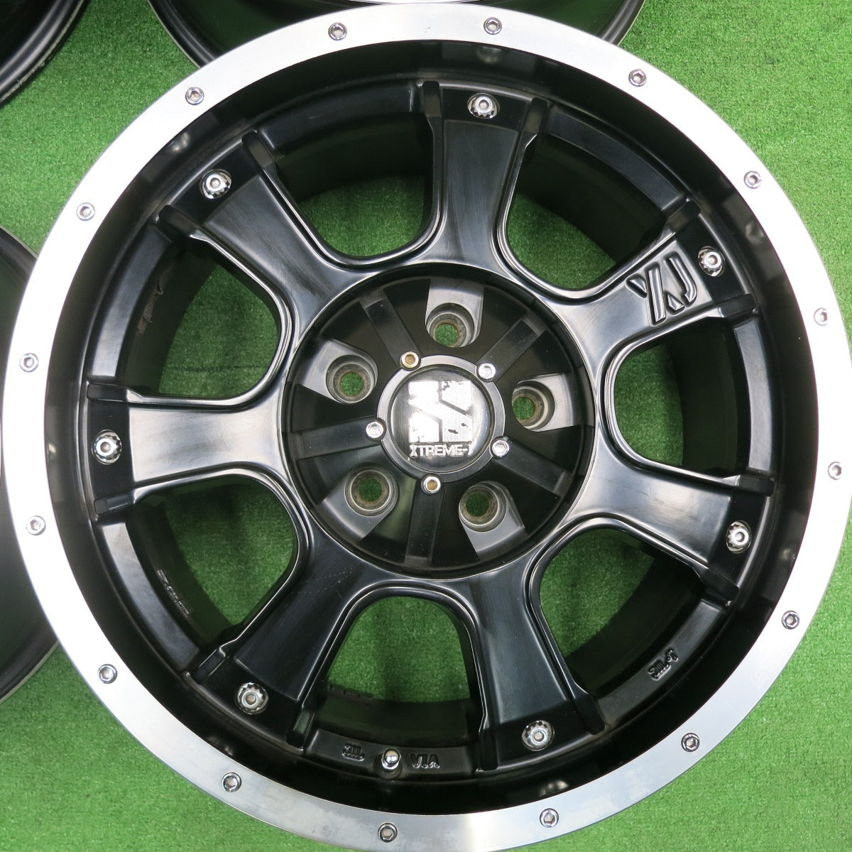 [送料無料] キレイ★XTREME-J XJ02 17インチ ホイール エクストリームJ 17×7.5J PCD114.3 127/5H マルチ★4102803HAホ