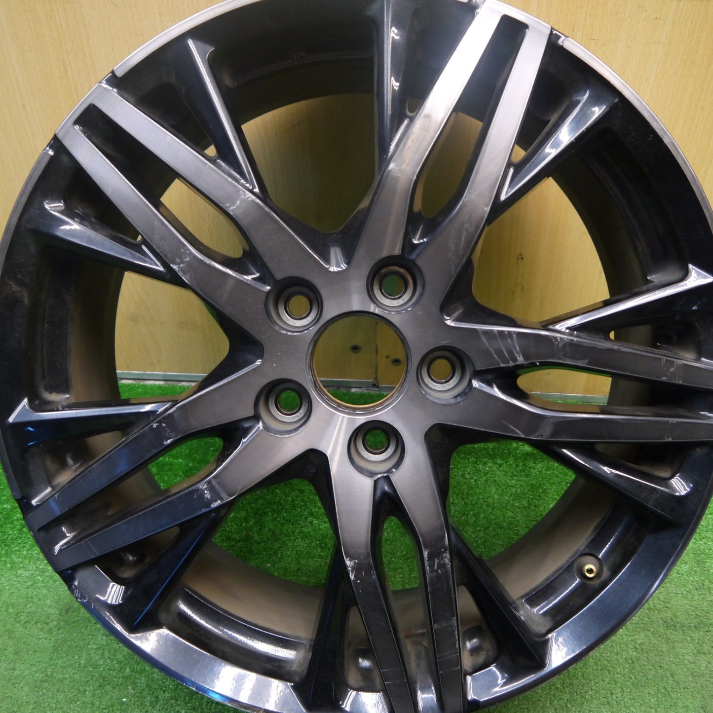 [送料無料] 1本価格★ホンダ RC1 RC2 オデッセイ アブソルート 純正 ホイール 18インチ 18×7J PCD114.3/5H★5031413Hホ