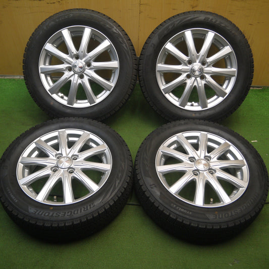 *送料無料* キレイ！21年★スタッドレス 165/65R15 ブリヂストン ブリザック VRX2 JOKER ジョーカー 15インチ PCD100/4H★4040901Hス