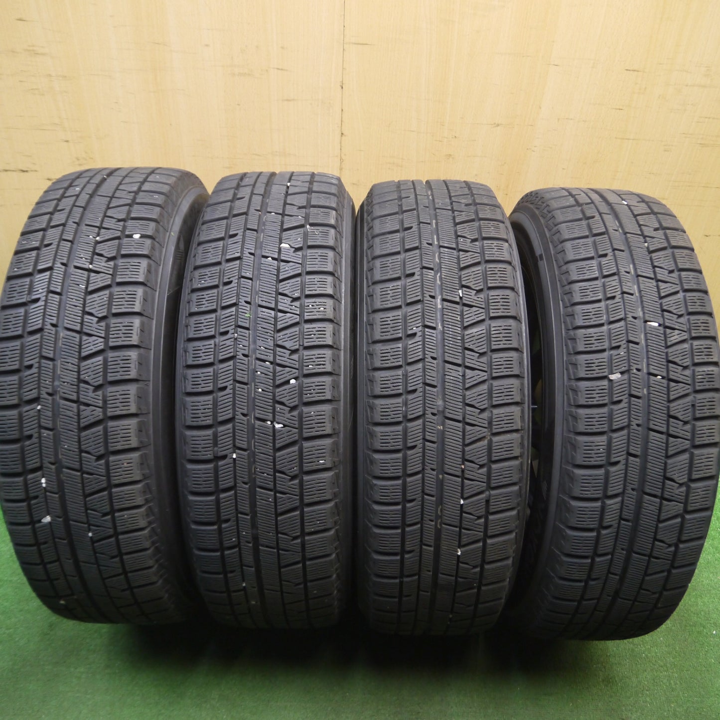 [送料無料] バリ溝！キレイ！9分★スタッドレス 205/65R16 ヨコハマ アイスガード iG50 プラス WAREN ヴァーレン 16インチ PCD114.3/5H★5013114Hス