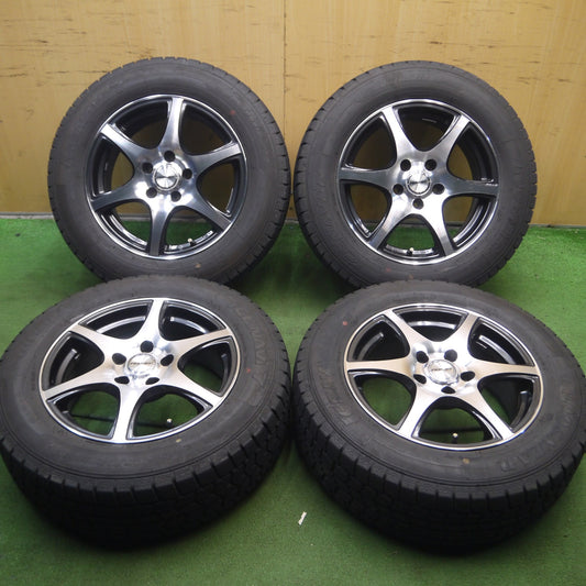 *送料無料* バリ溝！21年！9.5分★スタッドレス 205/65R16 グッドイヤー アイスナビ7 RiZLEY ライツレー 16インチ PCD114.3/5H★4040906Hス