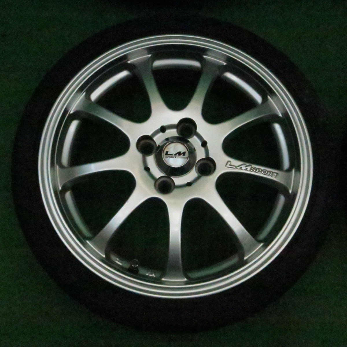 *送料無料* 4本価格 軽カー★LM SPORT 165/45R16 ヨコハマ DNA S.drive LMスポーツ 16インチ PCD100/4H★4050417ナノ