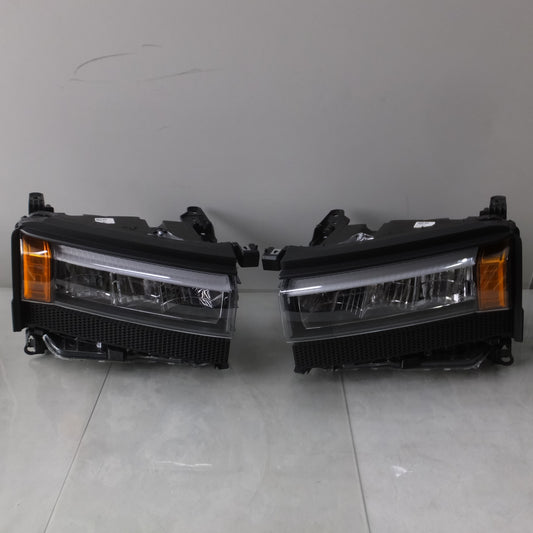[送料無料] 新車外し!左右セット◆トヨタ ランドクルーザー250 純正 LED ヘッド ライト ランプ ICHIKOH 60-343 ランクル◆