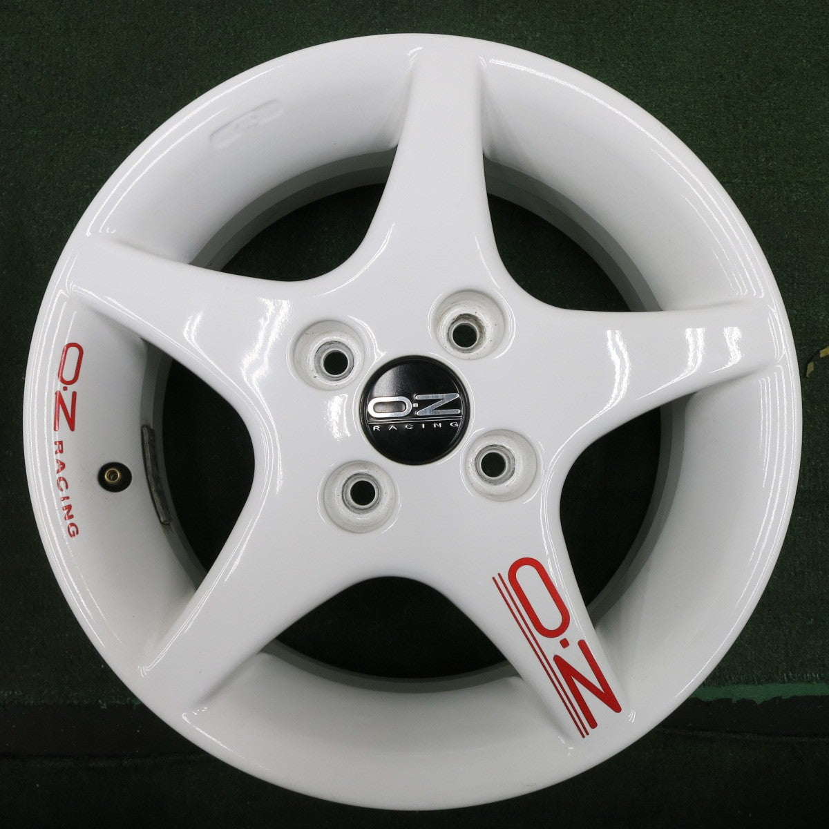 *送料無料* キレイ★スズキ カルタス 純正 O・Z RACING ホイール 14インチ 14×5.5JJ OZレーシング  PCD100/4H★4061103NJホ