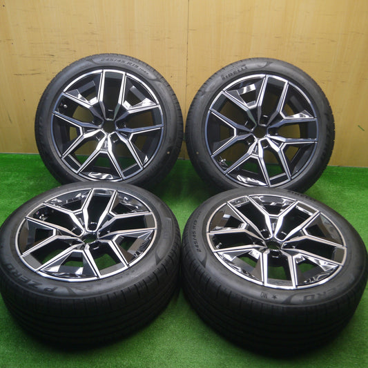 [送料無料] 新車外し！24年★BMW i5 eDrive40 Mスポーツ 純正 245/45R19 ピレリ PZERO 19インチ PCD112/5H★4110803Hノ