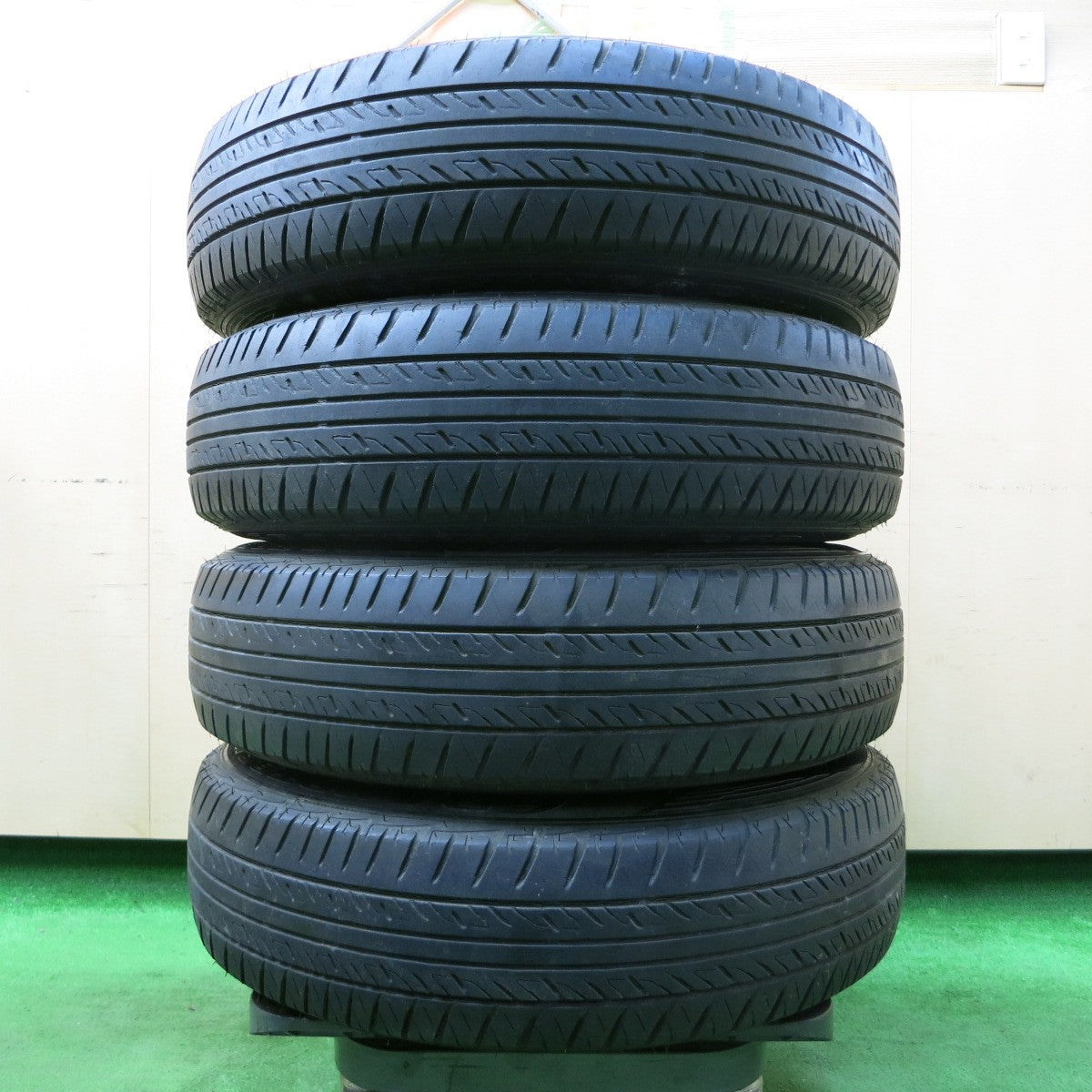 *送料無料* 4本価格★スズキ JB23 ジムニー 純正 175/80R16 ダンロップ グラントレック PT2 16インチ PCD139.7/5H★4052202イノ