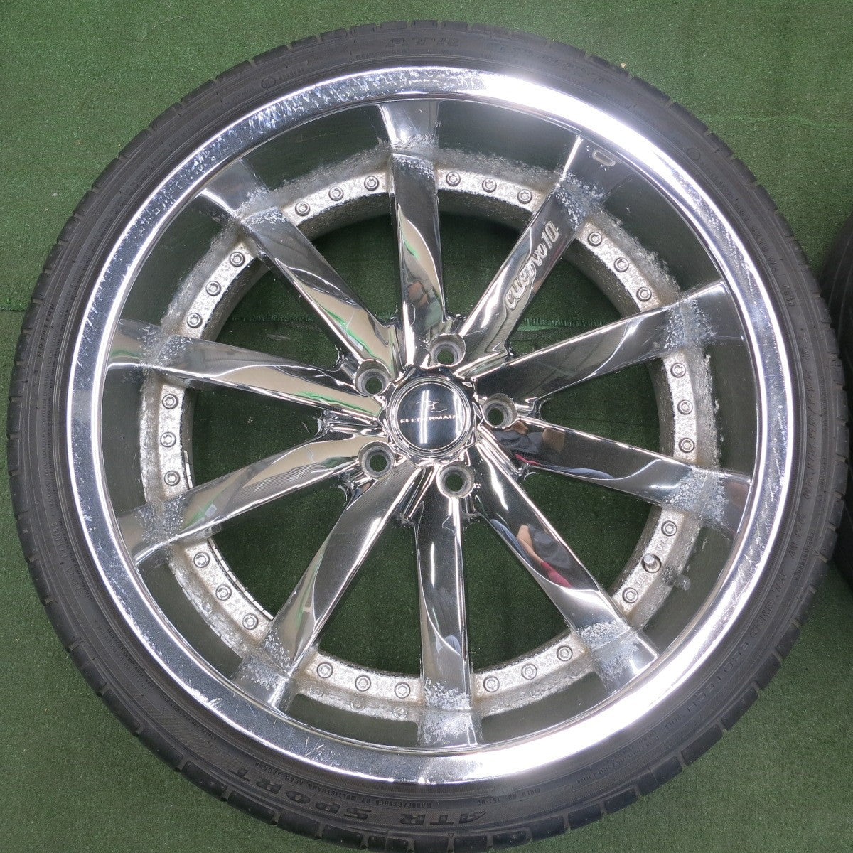 *送料無料* 4本価格★FLEDERMAUS cuervo10 245/35R20 ATR SPORT フレーダーマウス クエルボ10  PCD114.3/5H★4062803NJノ