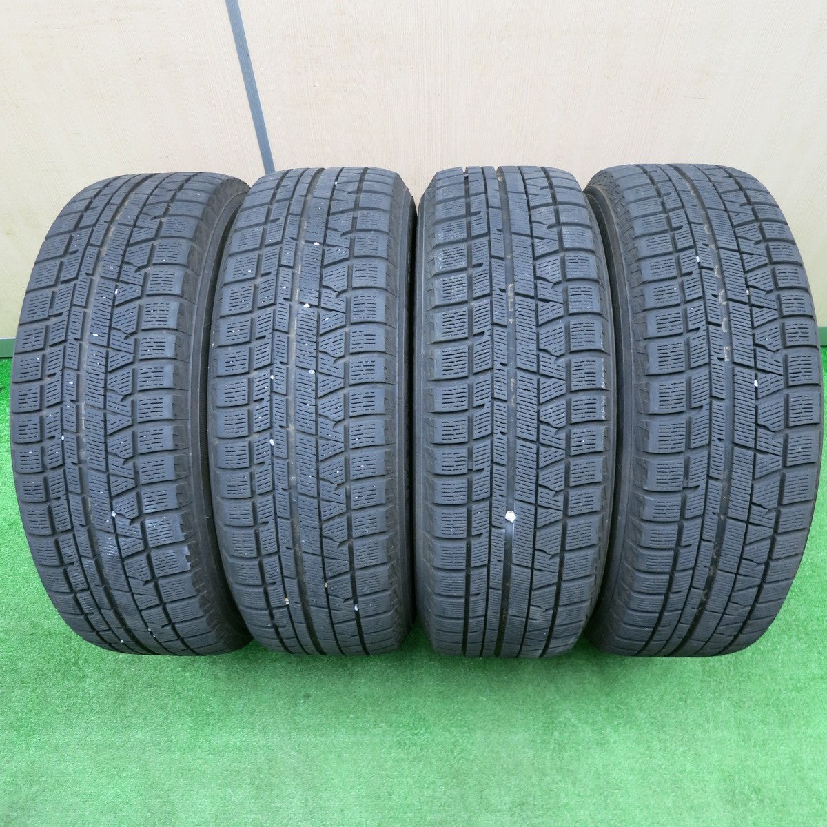 [送料無料] バリ溝！9分★トヨタ 50系 エスティマ 純正 215/60R17 スタッドレス ヨコハマ アイスガード iG50 プラス 17インチ PCD114.3/5H★4101504NJス