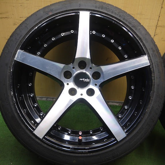 *送料無料* 4本価格★アネーロ コラソン フェデル 245/40R19 サンフル SF888 APTANY SPORT macro Anhelo corazon PCD114.3/5H★4030104Hノ